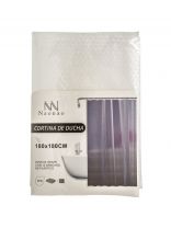 Штора для ванн 180х180 см, полиэстер, Прозрачный, A310072