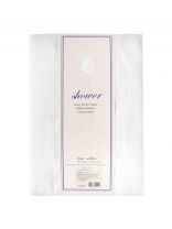 Штора для ванн 180х180 см, Peva, белая, с утяжелителем, A310126