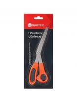 Ножницы обойные, 210 мм, нержавеющая сталь, цвет в ассортименте, Bartex, 1281001