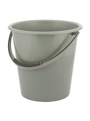 Ведро пластик, 12 л, в ассортименте, хозяйственное, Альтернатива, Эконом, М7733