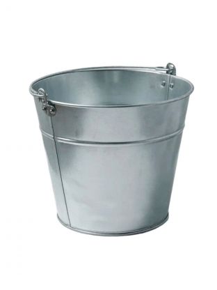 Ведро металл, оцинкованное, 15 л, хозяйственное, Шуйская посуда