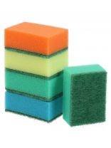 Губка для посуды, 5 шт, Maxi, флексопечать, Марья Искусница