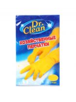 Перчатки хозяйственные резина, размер XL, Dr.Clean