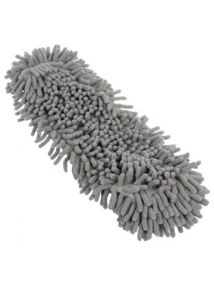 Сменный блок для швабры микрофибра, 48х15 см, прямоугольный, на резинке, универсальный, A260088