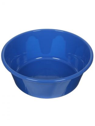 Таз пластик, 10 л, круглый, Колор, в ассортименте, Альтернатива, М2230