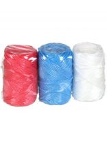 Шпагат полипропилен, 1000 текс, набор, 3 шт, Триколор, 9825-1, 50 м