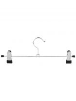 Вешалка для одежды, 29 см, сталь, пластмасса, с клипсами, Рыжий кот, 008392