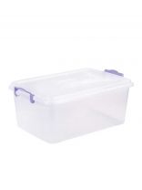 Контейнер хозяйственный 11.5 л, 41х27.5х16.5 см, с крышкой, в ассортименте, Альтернатива, М425