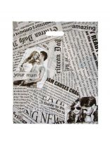 Пакет 38х45 см, 60 мкм, ПЭТ ламинат, с вырубными ручками, в ассортименте, Тико, 6500