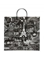 Пакет 37х35 см, 90 мкм, с пластиковыми ручками, Бонжур, Фотопечать, НФ-00005520