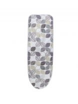 Чехол для гладильной доски/ парогенератора с поролоном, 130х42 см, серый, Марья Искусница, ЧП1