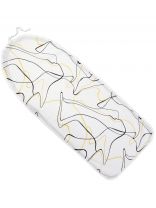 Чехол для гладильной доски с войлоком, 130х52 см, в ассортименте, Марья Искусница, ЧВ2