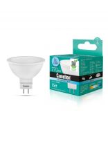 Лампа светодиодная GU5.3, 3 Вт, 30 Вт, 220 В, рефлектор, 4500 К, холодный белый свет, Camelion, 11368