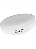 Лампа светодиодная GX53, 12 Вт, 120 Вт, 230 В, 6500 К, холодный белый свет, HiTT, HiTT-PL-GX53, 1010093