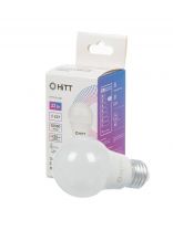 Лампа светодиодная E27, 22 Вт, 220 Вт, 230 В, груша, 3000 К, теплый белый свет, HiTT, HiTT-PL-A60, A60, 1010010