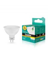 Лампа светодиодная GU5.3, 8 Вт, 65 Вт, 220 В, рефлектор, 3000 К, теплый белый свет, Camelion, 12871