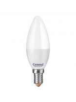 Лампа светодиодная E14, 20 Вт, 230 В, свеча, 4500 К, нейтральный белый свет, General Lighting Systems, GLDEN-CF, CF, 661474