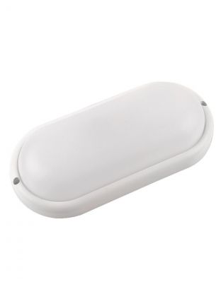 Светильник светодиодный, General Lighting Systems, ЖКХ Slim, 14 Вт, 4500 К, 1140 Лм, IP65, 15.6х8.1х3.6 см, овальный, накладной, 437693