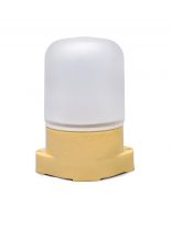 Светильник для бани, General Lighting Systems, GCF-SNP-60-E27-IP65-W,4377, 60 Вт, E27, на 1 лампочку, IP65, НПБ-400, КСС-003, 230В, пластик, сосна, 437784