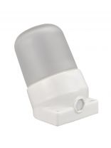 Светильник для бани, General Lighting Systems, GCF-SNC-60-E27-IP65-W,437768, 60 Вт, E27, на 1 лампочку, IP65, НПБ400-1, наклонный, керамика, белый, 437768