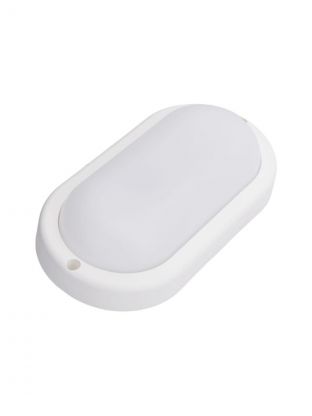 Светильник накладной светодиодный, Ecola, 12 Вт, 4200 К, IP65, 16х9х4 см, нейтральный белый свет, 200В, DPLV12ELC