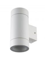 Светильник накладной светодиодный, Ecola, LED 8013A, GX53, на 2 лампочки, IP65, 20.5х14х9 см, белая матовая, FW53C2ECH