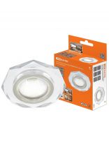 Светильник встраиваемый СВ 03-04, G5.3, MR16, 50 Вт, зеркальный, хром, TDM Electric, SQ0359-0052