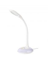 Светильник настольный 600 Лм, сенсорное включение, 3 уровня яркости, нейтральный белый свет, 11 Вт, белый, абажур белый, General Lighting Systems, GLTL-036, 800036