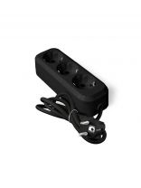 Удлинитель бытовой 3 гнезда, 2 м, ПВС, 3х0.75 мм2, с заземлением, черный, UNIVersal, Люкс, У10-554, 1981