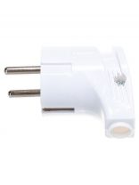 Вилка угловая, с заземлением, 16 А, 250 В, в ассортименте, TDM Electric, SQ1806-0007