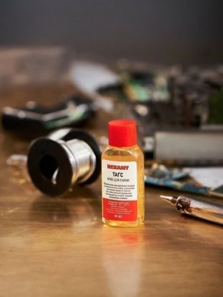 Флюс для пайки Rexant, ТАГС, 30 мл, флакон, 09-3660