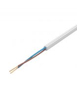 Провод ШВВП, 2х0.75 мм2, 10 м, медь, соединительный, ГОСТ, белый, TDM Electric, SQ0120-0004