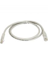 Кабель UTP, 0.5 м, литой, многожильный, кат. 5е, серый, 108-100