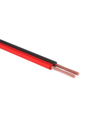 Провод акустический, 2х0.5 мм2, 10 м, алюминий, красно-черный, Rexant, 01-6103-3-10