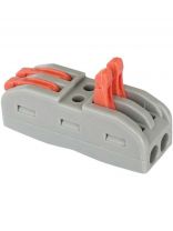 Клемма монтажная, рычажная, 2-проводная, двусторонняя, General Lighting Systems, 800484