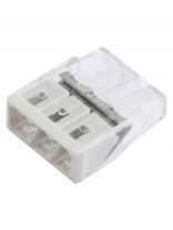 Клемма СМК 2273-243, строительно-монтажная, 3-проводная, с пастой, 5 шт, 2.5 мм2, General Lighting Systems, 800443