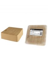 Коробка распаячная, открытая, 75х75х28 мм, TDM Electric, с клеммной колодкой, сосна, IP40, SQ1401-0406