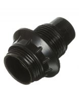 Патрон E14, TDM Electric, карболит, с кольцом, черный, SQ0335-0004