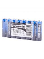 Батарейка Panasonic, АА (R6, 15D), General Purpose, солевая, 1.5 В, спайка, 8 шт