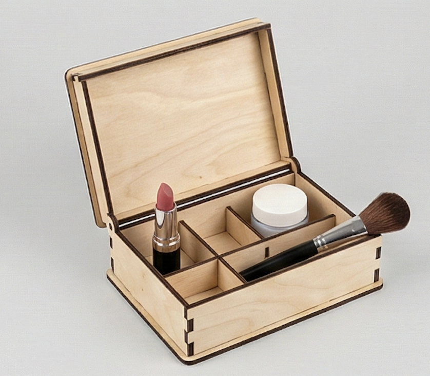 Шкатулка для косметики (мини-бьюти бокс)