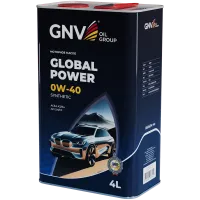 GNV Global Power Synthetic 0W-40, 4л