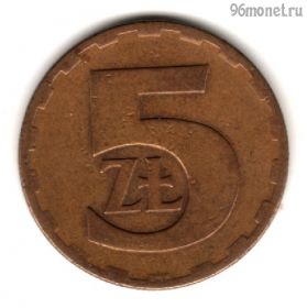 Польша 5 злотых 1976