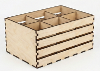 Ящик для набора алкоголя и закусок (корпоративный)