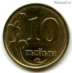 Киргизия 10 тыйынов 2008