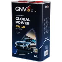 GNV Global Power Synthetic 5W-40, 4л