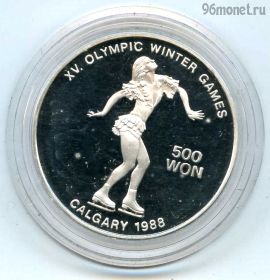 Северная Корея 500 вон 1989