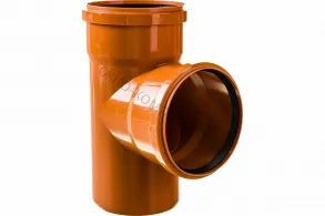 ТРОЙНИК  Д/НАРУЖ. КАНАЛИЗАЦИОННЫЙ  110*110/90