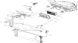Радиатор в сборе (водяной клапан внешний) (внутренние детали) для Howo70