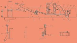 Шланг с одним изгибом(350) для Howo70