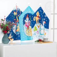 Набор полотенец из рогожки "Каникулы" (2шт.)